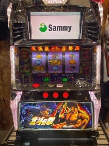 パチスロ実機 sammy サミー 北斗の拳 世紀末救世主伝説 不要機 100V 無段階ボリューム不良音無し スロット 家庭用電源