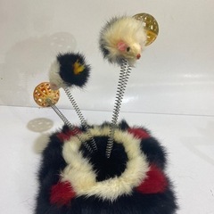 猫じゃらし 猫のおもちゃ 猫パンチ 猫 ラビットファー
