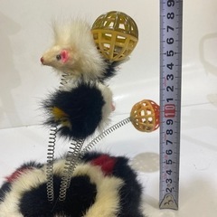 猫じゃらし 猫のおもちゃ 猫パンチ 猫 ラビットファーの画像