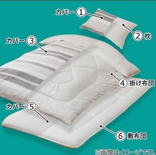 布団セット　マットレス付き　シングル　値段交渉ok
