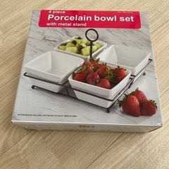 コストコ　ボウルセット　porcelain bowl