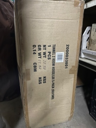 お値下げ　引き取り限定コールマン　トンネル2ルームハウス/LDX SーPAK(OLV/SND)