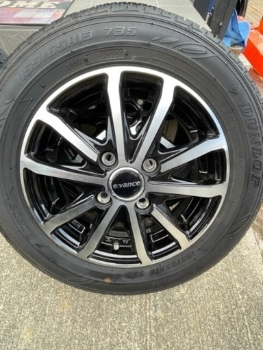 ほぼ新品タイヤホイールセット