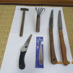 ■商談中～3/5:工具　キャンプ　石鋸工業 現場屋 折込万能鋸 ...