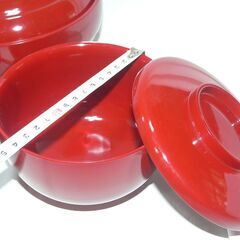 昭和レトロ　多用丼　大中小　3個セット　新品　122の画像