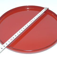 昭和レトロ　菓子器 盆付き　新品　123　漆器の画像