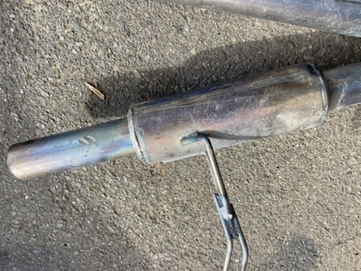 AE８６用部品　オリジナルフルチタンマフラー50