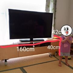 テレビ台・テレビボード（ナチュラル）