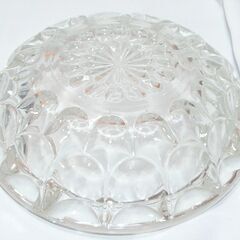 昭和レトロ　高級灰皿　社長室　応接室　東洋ガラス 　新品　119の画像