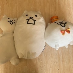 にゃんこ大戦争　ぬいぐるみ大　2点