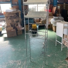 決まりました☆お洒落なランドリーラック☆横幅伸縮可能！の画像