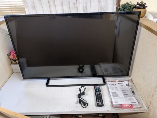 Panasonic VIERA ハイビジョン液晶テレビ 43V型 2016年製 TH-43D305 地上・BS・110度CSデジタル USB HDD録画対応