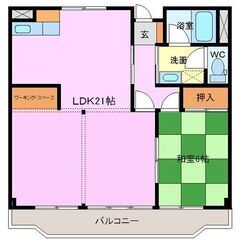 キャットウォークやゆったり22帖の1LDKなどユニークなリフォームを施したお部屋のある四日市の賃貸マンション - 四日市市