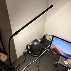 LEDのクランプデスクライト　ブラックの画像