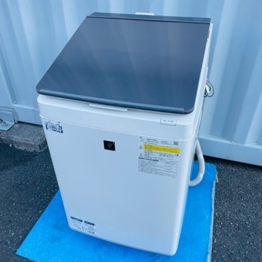 【2020年製】SHARP 10kg 縦型洗濯乾燥機　配達OK