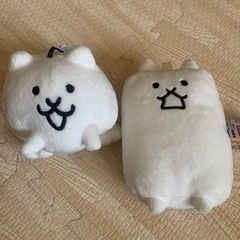 にゃんこ大戦争　ぬいぐるみ小　2点