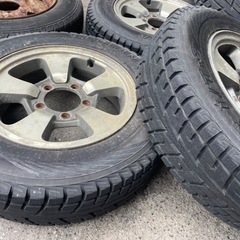 ゆ*う様 ジムニーシエラ純正ホイール スペアタイヤ付き ジムニー純正ホイール、スペアタイヤ付き