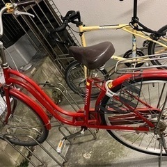 自転車　ママチャリ