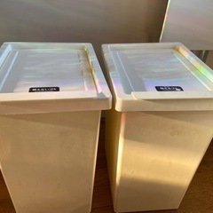 [取引中] IKEA ゴミ箱　2個セットの画像