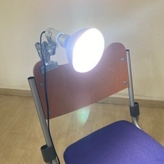 ナショナル 撮影用レフランプ クリップ式ライト