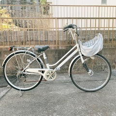 変速付き自転車　26インチ