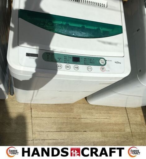 ヤマダ　YWM-T45G1　洗濯機　4.5㌔　2019年製　中古品　【ハンズクラフト宜野湾店】