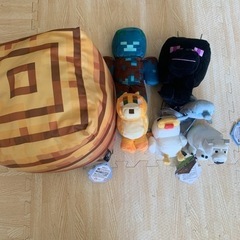マインクラフト　ぬいぐるみ7点