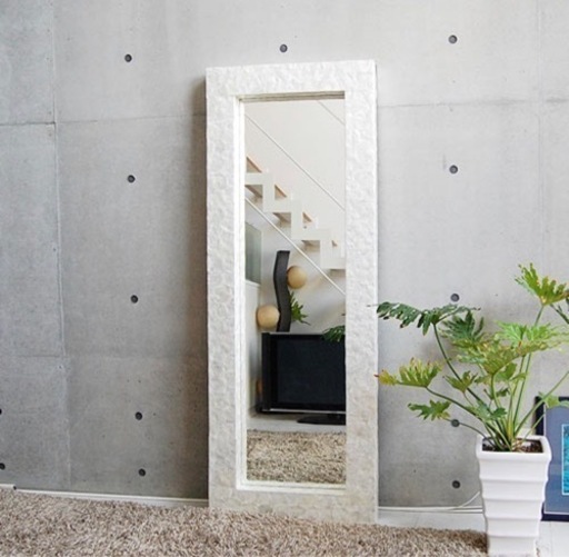 シェル 全身鏡 姿見