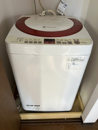 洗濯機 SHARP es-ks70n