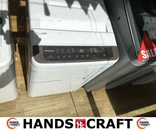 パナソニック　NA-F60PB13　洗濯機　6.0㌔　2020年製　中古品　【ハンズクラフト宜野湾店】