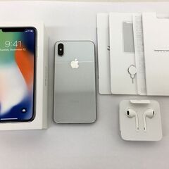 【🔥買取強化中🔥】iPhoneX シルバー 64GB 【リサイク...