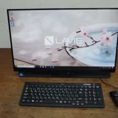 NEC　23.8型液晶一体型PC　PC-DA370MAB　