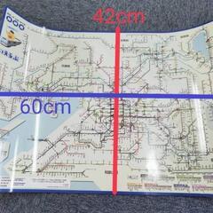激レア・鉄道路線図・新品未使用