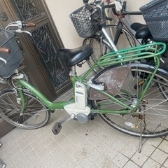 エンジェリーノ　電動アシスト自転車　引き取りのみ　バッテリー2個