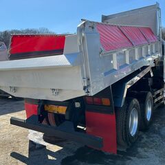 車検付き】日野 プロフィア ダンプ  型式BDG-FS1EKXA　最大積載量8,600kg　 380PS　 シフト7速　走行距離69万km 2デフ  平成19年式の画像