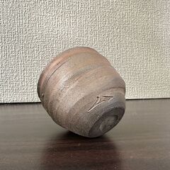 212 美品 岡本碧山 徳利 お猪口 備前焼 共箱付 酒器 おかもとへきざんの画像