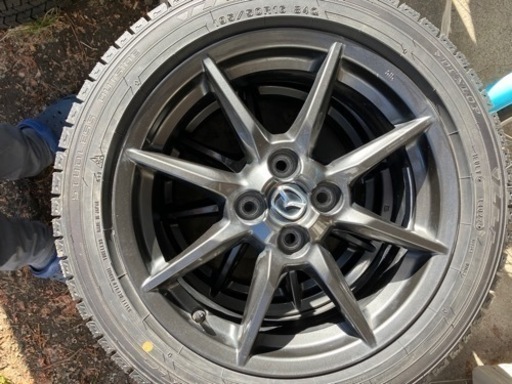 195/50R16 2022年　ウィンターマックス03  ロードスターアルミ付き