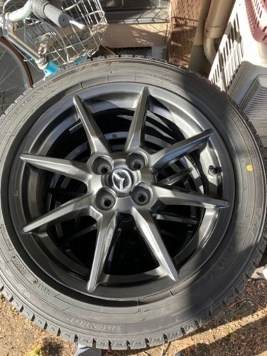 195/50R16 2022年　ウィンターマックス03  ロードスターアルミ付き