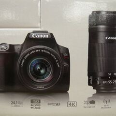 新品 Canon EOS Kiss X10 デジタル一眼レフ EF-S 18-55 IS EF-S 55-