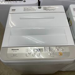 洗濯機　No.5765　パナソニック　2019年製　5kg　NA-F50B12　【リサイクルショップどりーむ荒田店】