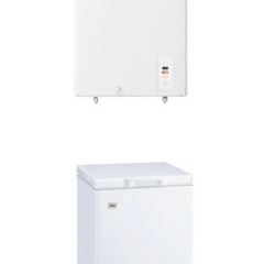 受け渡し予定者決定　Haier ハイアール 電気冷凍庫　103L 新品/未使用の画像