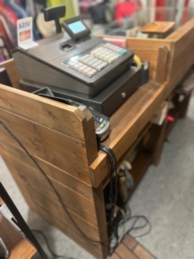 レジカウンター 木製 レジスター付きSHARP XE-A207B