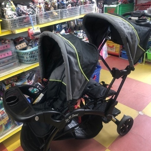 2人乗り縦型ベビーカー