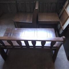 高級感木製チェアの画像