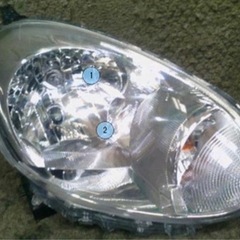 日産 純正 マーチ 《 K13 》 右ヘッドライト P80100...