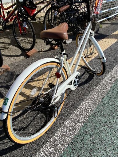 リサイクルショップどりーむ天保山店　No.609　自転車　6段ギア付き！LEDライト付き！早い者勝ち！