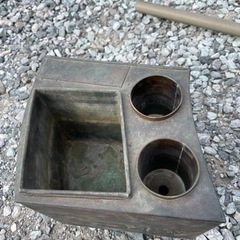昔の酒燗器　骨董品の画像