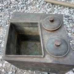 昔の酒燗器　骨董品の画像