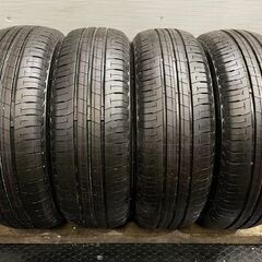 新車外し BS ECOPIA EP150 165/55R15 15インチ 夏タイヤ 4本 2020年製 N-BOXカスタム スペーシア キャスト等　(MTJ277)クレジットカード QRコード決済可能