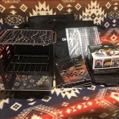 キャプテンスタッグ カマドB6色々セット +ステンレスラーメンクッカー